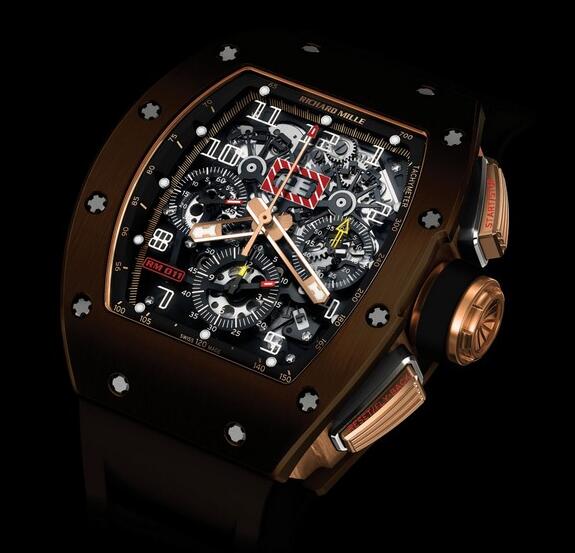 Richard Mille Replica Watch 511.04AY.91-1 RM 011 RG Silicon Nitride